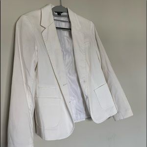 Woman’s White Suit Jacket